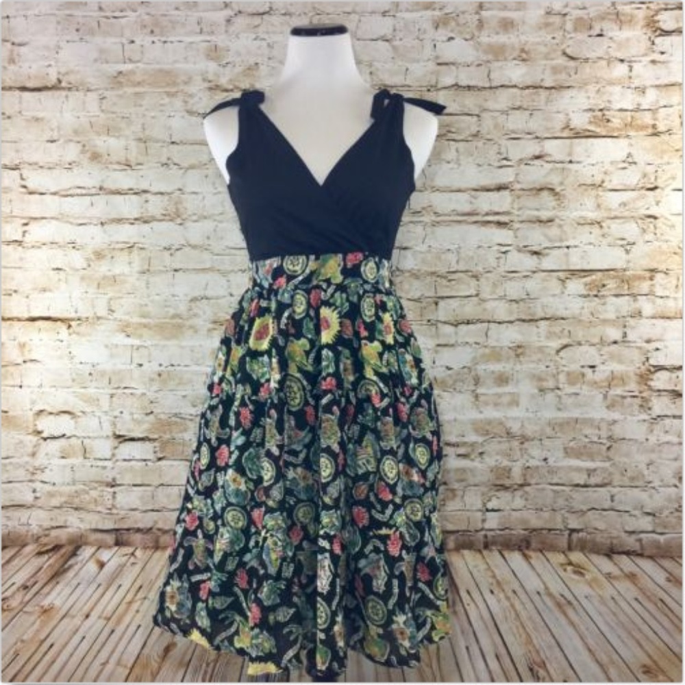 ANTHROPOLOGIE Maeve French Polynesia Dress